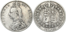 Great Britain
World coins

Great Britain. Victoria (1837-1901). 1/2 crown 1889, London 

Patyna.Seaby 3924, KM 764

Details: 13,81 g Ag 
Condi...