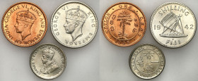 Great Britain
World coins

United Kingdom for Fiji - shillign 1942, Ceylon - cent 1945, Hong Kong - 10 cents 1935 

Pięknie zachowane monety.&nbs...