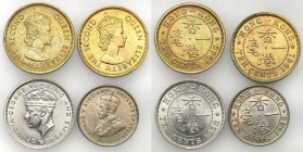 Great Britain
World coins

UK for Hong Kong. 10 cents 1936, 1938, 1960, 1961, set of 4 coins 

Mennicze egzemplarze.&nbsp;KM 19, 23, 28

Detail...