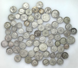 Great Britain
World coins

Great Britain. 3 - 5 pence, shilling, set of 75 

Monety obiegowe w stanie zachowania 2- do 6

Details: 191 g Ag łąc...