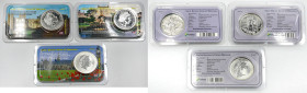 Great Britain
World coins

Great Britain, Great Britain 2000 - 2003 - Set of 3 

Monety uncjowe w menniczym stanie zachowania, w zestawie z blist...