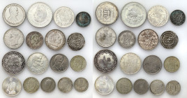 World coin sets
World coins

World - Romania, Sweden, Mexico, Hungary, Czechoslovakia, Turkey, set of 17 coins 

Zestaw zawiera 14 monet srebrnyc...