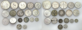 World coin sets
World coins

World - Czechoslovakia, France, Spain, Great Britain, Austria, Netherlands, Germany, Brazil, set of 18 coins 

Zesta...