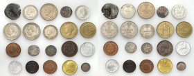 World coin sets
World coins

Europe, South America - Chile, Mexico, Spain, Russia, Romania, Yugoslavia, set of 20 coins 

Zróżnicowany zestaw mon...