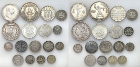World coin sets
World coins

World - Romania, Sweden, Mexico, Hungary, Czechoslovakia, Turkey, set of 17 coins 

Zestaw zawiera 17 monet srebrnyc...