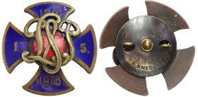 PHALERISTICS: Orders, badges, decorations
POLSKA / POLAND / POLEN / POLSKO / RUSSIA / LVIV / BADGE / ORDER 

II RP. Badge of the 8th Legions Infant...