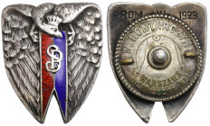 PHALERISTICS: Orders, badges, decorations
POLSKA / POLAND / POLEN / POLSKO / RUSSIA / LVIV / BADGE / ORDER 

II RP. Badge of the School of Professi...
