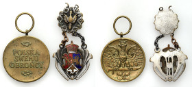 PHALERISTICS: Orders, badges, decorations
POLSKA / POLAND / POLEN / POLSKO / RUSSIA / LVIV / BADGE / ORDER 

II RP. Medal of Poland to its Defender...