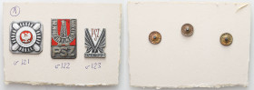 PHALERISTICS: Orders, badges, decorations
POLSKA / POLAND / POLEN / POLSKO / RUSSIA / LVIV / BADGE / ORDER 

PRL. Badges of Officer Schools, set of...