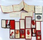 PHALERISTICS: Orders, badges, decorations
POLSKA / POLAND / POLEN / POLSKO / RUSSIA / LVIV / BADGE / ORDER 

PRL. Set of decorations and medals aft...