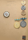 PHALERISTICS: Orders, badges, decorations
POLSKA / POLAND / POLEN / POLSKO / RUSSIA / LVIV / BADGE / ORDER 

PRL. Badges for the meritorious, set o...