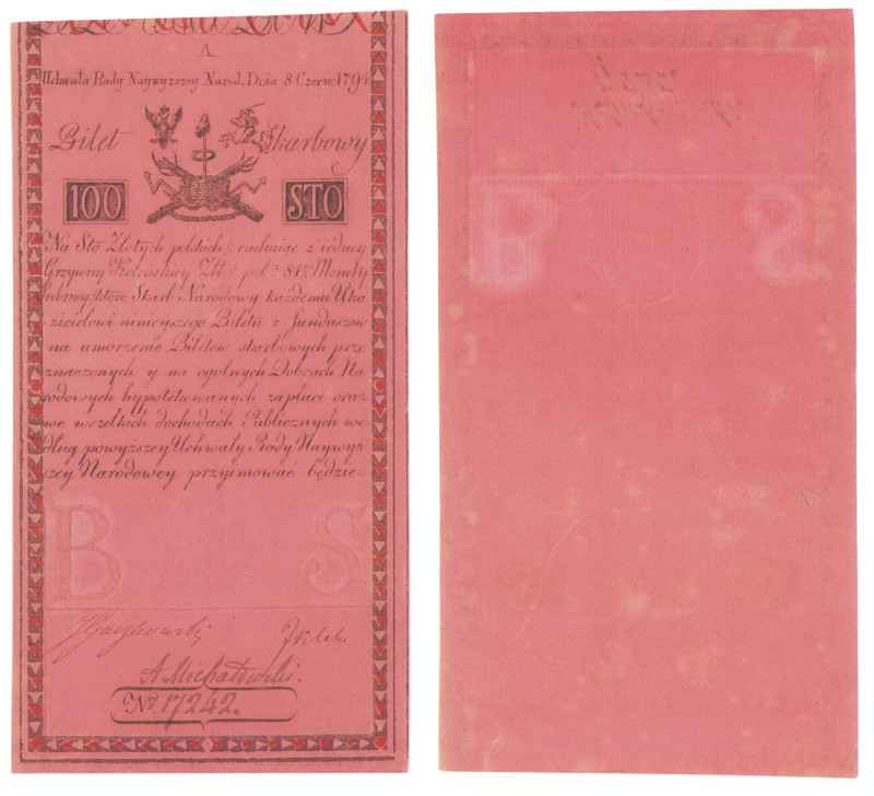 COLLECTION Polish Banknotes - Kosciuszko Insurrection 1794
POLSKA / POLAND / PO...