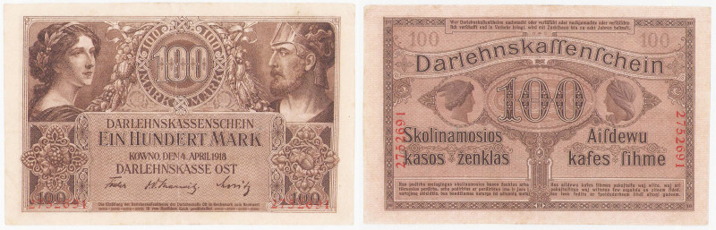 COLLECTION Banknotes Polish - German occupation authorities Ost 1916-1918
POLSK...