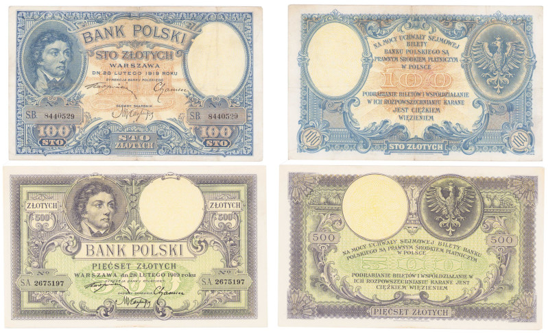 COLLECTION Polish Banknotes 1916-1938
POLSKA / POLAND / POLEN / POLOGNE / POLSK...