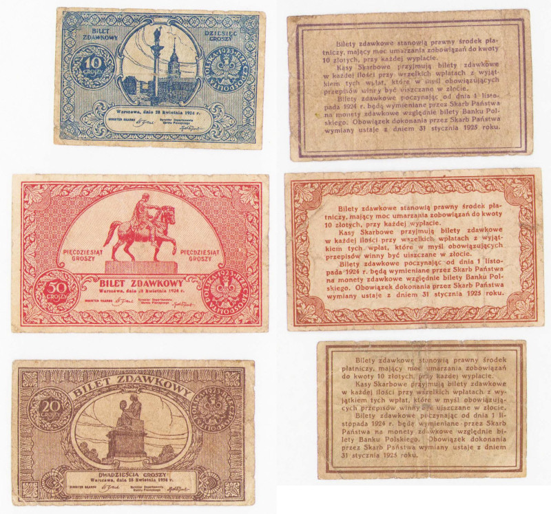 COLLECTION Polish Banknotes 1916-1938
POLSKA / POLAND / POLEN / POLOGNE / POLSK...