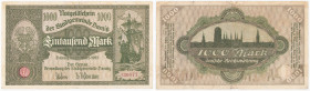 COLLECTION Polish Banknotes - Gdansk (Danzig)
POLSKA / POLAND / POLEN / POLOGNE / POLSKO / ZLOTE / ZLOTYCH

Wolne Miasto Gdansk/Danzig. 1.000 marek...