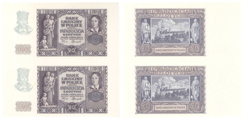 COLLECTION Polish Banknotes 1940 - 1948
POLSKA / POLAND / POLEN / POLOGNE / POL...