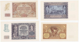 COLLECTION Polish Banknotes 1940 - 1948
POLSKA / POLAND / POLEN / POLOGNE / POLSKO / ZLOTE / ZLOTYCH

10 zlotych 1940 seria M i 20 zlotych 1940 ser...