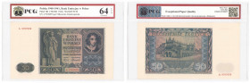 COLLECTION Polish Banknotes 1940 - 1948
POLSKA / POLAND / POLEN / POLOGNE / POLSKO / ZLOTE / ZLOTYCH

50 zlotych 1941 seria A, PCG 64 - BEAUTIFUL ...