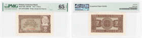 COLLECTION Polish Banknotes 1940 - 1948
POLSKA / POLAND / POLEN / POLOGNE / POLSKO / ZLOTE / ZLOTYCH

5 zlotych 1941, seria AD, PMG 65 EPQ 

Egze...