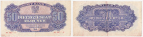 COLLECTION Polish Banknotes 1940 - 1948
POLSKA / POLAND / POLEN / POLOGNE / POLSKO / ZLOTE / ZLOTYCH

50 zlotych 1944 seria AB – OBOWIĄZKOWYM 

R...