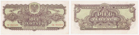 COLLECTION Polish Banknotes 1940 - 1948
POLSKA / POLAND / POLEN / POLOGNE / POLSKO / ZLOTE / ZLOTYCH

5 zlotych 1944, seria OA – OBOWIĄZKOWYM 

O...