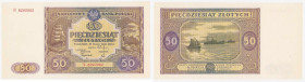COLLECTION Polish Banknotes 1940 - 1948
POLSKA / POLAND / POLEN / POLOGNE / POLSKO / ZLOTE / ZLOTYCH

50 zlotych 1946 seria N 

Banknot po fachow...