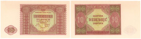 COLLECTION Polish Banknotes 1940 - 1948
POLSKA / POLAND / POLEN / POLOGNE / POLSKO / ZLOTE / ZLOTYCH

10 zlotych 1946 – BEAUTIFUL 

Banknot bez o...