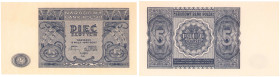 COLLECTION Polish Banknotes 1940 - 1948
POLSKA / POLAND / POLEN / POLOGNE / POLSKO / ZLOTE / ZLOTYCH

5 zlotych 1946 - BEAUTIFUL 

Banknot bez oz...