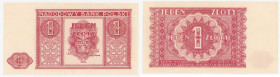 COLLECTION Polish Banknotes 1940 - 1948
POLSKA / POLAND / POLEN / POLOGNE / POLSKO / ZLOTE / ZLOTYCH

1 zloty 1946 

Lekkie zagniecenia, ale bank...