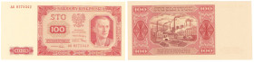 COLLECTION Polish Banknotes 1940 - 1948
POLSKA / POLAND / POLEN / POLOGNE / POLSKO / ZLOTE / ZLOTYCH

100 zlotych 1948 seria AG – BEAUTIFUL 

Pię...