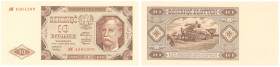 COLLECTION Polish Banknotes 1940 - 1948
POLSKA / POLAND / POLEN / POLOGNE / POLSKO / ZLOTE / ZLOTYCH

10 zlotych 1948 seria AW - PIĘKNY 

Pięknie...