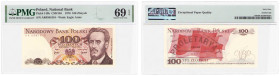 COLLECTION PRL banknotes
POLSKA / POLAND / POLEN / POLOGNE / POLSKO / ZLOTE / ZLOTYCH

100 zlotych 1976 seria AR, PMG 69 EPQ (2 MAX) 

Wyśmienici...