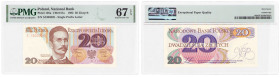 COLLECTION PRL banknotes
POLSKA / POLAND / POLEN / POLOGNE / POLSKO / ZLOTE / ZLOTYCH

20 zlotych 1982 seria S, PMG 67 EPQ 

Egzemplarz w grading...