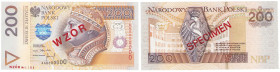 COLLECTION Polish Banknotes since 1990
POLSKA / POLAND / POLEN / POLOGNE / POLSKO / ZLOTE / ZLOTYCH

III RP. SPECIMEN SPECIMEN 200 zlotych 1994 ser...