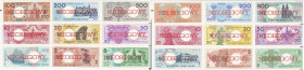 COLLECTION Polish Banknotes since 1990
POLSKA / POLAND / POLEN / POLOGNE / POLSKO / ZLOTE / ZLOTYCH

Miasta Polskie 1990 komplet banknotes1-500 zlo...