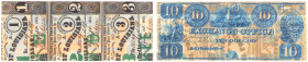 World banknotes
USA. dollars $10 Mississippi, Holly Springs Exchange Office - RARE 

Bardzo ładnie zachowany. Rzadki.

Details: 
Condition: 2- (...