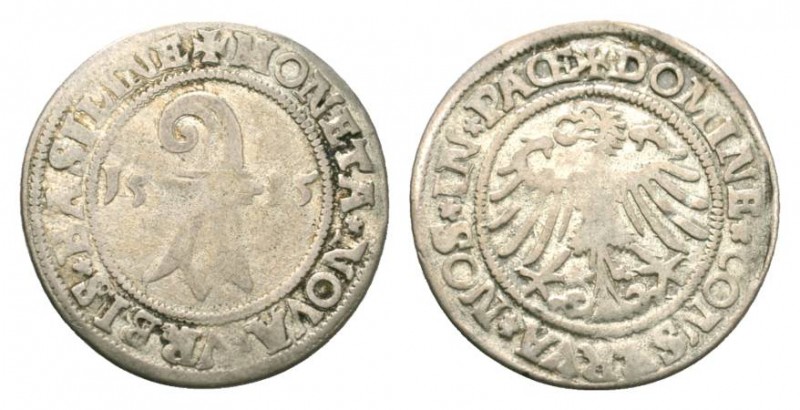 Basel 1535 Batzen in Silber 3,2g s.selten HMZ 2-65c sehr schön nur wenige Stücke...