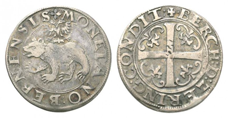 Bern O.J Dicken um 1520 Silber 9,2g sehr selten in dieser Qualität sehr schön bi...