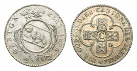 Bern 1826 2 1/2 Batzen in Silber 2,5g Hervorragende Qualität fast unzirkuliert