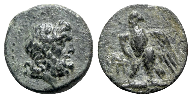 Pontos, Pharnakeia, c. 85-65 BC. Æ (18.5mm, 6.63g, 12h). Laureate head of Zeus r...