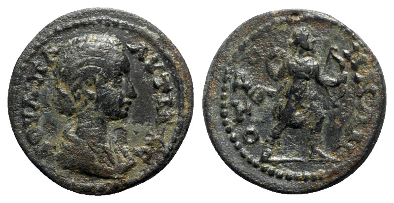 Plautilla (Augusta, 202-205). Phrygia, Otrus. Æ (20mm, 4.99g, 6h). Draped bust r...