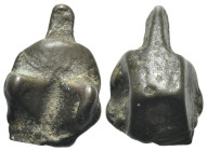 Waste metal possibly used as money, c. 8th-3rd centuries BC (27mm, 23.69g). Scratches on one side