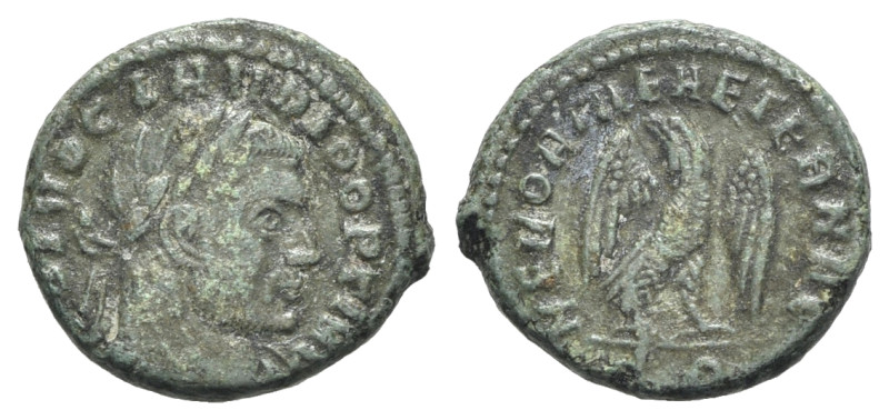 Divus Claudius II (died AD 270). Æ Half Follis (16mm, 1.96g, 12h). Rome, 317-8. ...