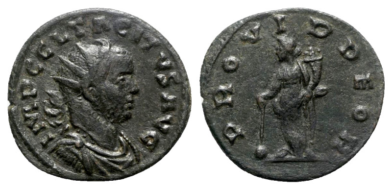 Tacitus (275-276). Radiate (22mm, 3.09g, 6h). Lugdunum, AD 275. Radiate, draped ...