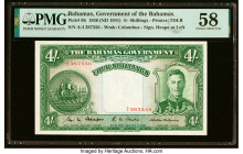 Bahamas Bahamas Government 4 Shillings 1936 (ND 1941) Pick 9b PMG Choice About Unc 58. HID09801242017 © 2022 Heritage Auctions | All Rights Reserved