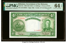 Bahamas Bahamas Government 4 Shillings 1936 (ND 1947) Pick 9e PMG Choice Uncirculated 64 EPQ. HID09801242017 © 2022 Heritage Auctions | All Rights Res...