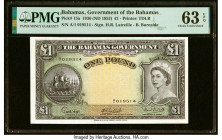 Bahamas Bahamas Government 1 Pound 1936 (ND 1953) Pick 15a PMG Choice Uncirculated 63 EPQ. HID09801242017 © 2022 Heritage Auctions | All Rights Reserv...