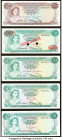 Bahamas Group of 5 Examples Crisp Uncirculated. The $1 Specimen is cancelled with 2 punch holes. HID09801242017 © 2022 Heritage Auctions | All Rights ...