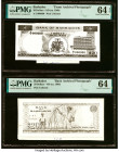Barbados Central Bank 20 Dollars ND (ca. 1968-1969) Pick Unlisted Front and Back Archival Photographs PMG Choice Uncirculated 64; Choice Uncirculated ...